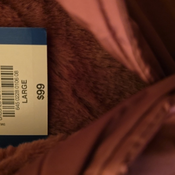 ARIZONA JEAN CO WOMEN'S JUNIORS WINTER BERRY HOODED COAT SIZE LARGE - Picture 6 of 15